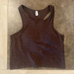 Lululemon Ebb to Street Crop Tank size 10